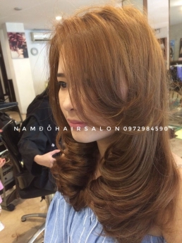 Nhuộm Nâu Ánh Vàng Địa Chỉ Uy Tín Giá Rẻ Hoài Đức - Nam Đỗ Hair Salon
