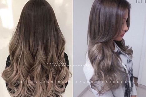 Tóc layer from dài quá vai mặt tròn, học nghề tóc. - Tiệp Nguyễn Hair Salon