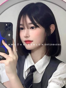 Uốn Cụp Phồng Tóc Ngắn Top Salon Uy Tín Giá Rẻ Hoài Đức - Nam Đỗ Hair Salon
