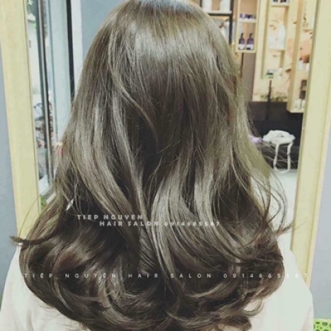 Tóc tỉa layer from dài ngang vai, học nghề tóc. - Tiệp Nguyễn Hair Salon