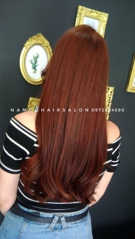 Nhuộm Màu Cam Đồng Địa Chỉ  Đẹp Giá Rẻ Hoài Đức - Nam Đỗ Hair Salon