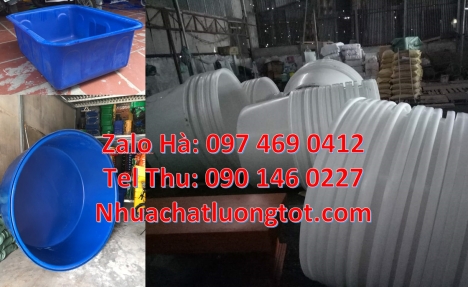 Thùng 1000l, thùng nhựa 1200 lít,  Thùng nhựa 500 lít, thùng nhựa xanh vuông, Thùng nhựa tròn