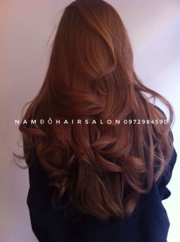Nhuộm Tóc Màu Đồng Địa Chỉ Làm Đẹp Giá Rẻ Hoài Đức - Nam Đỗ Hair Salon