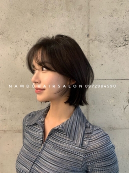 Uốn Cụp Tóc Ngắn Địa Chỉ Làm Tóc Đẹp Giá Rẻ Hoài Đức - Nam Đỗ Hair Salon