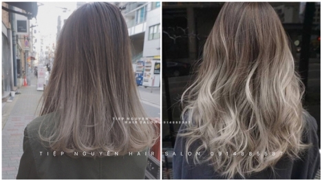 Xoăn sóng lơi, tóc layer ngang vai mái bay, học nghề tóc. - Tiệp Nguyễn Hair Salon