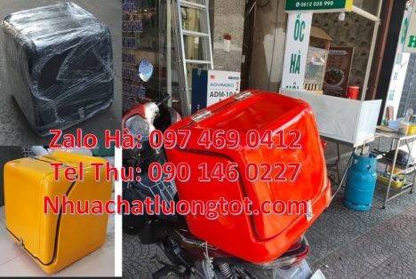Thùng giao hàng 62x52x62 cm, Thùng ship hàng giữ nhiệt, Thùng giao hàng nhanh, Thùng chở hàng, Thùng