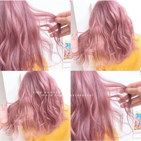 Tóc uốn xoăn sóng nước mái mưa, học nghề tóc - Tiệp Nguyễn Hair Salon