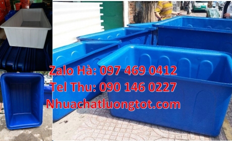 Thùng 1000l, thùng nhựa 1200 lít,  Thùng nhựa 500 lít, thùng nhựa xanh vuông, Thùng nhựa tròn
