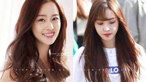 Tóc uốn xoăn sóng lơi nhẹ nhàng style nữ tính, học nghề tóc. - Tiệp Nguyễn Hair Salon