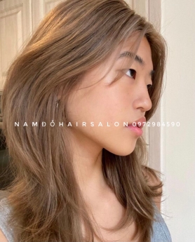 Nhuộm Màu Vàng Rêu Địa Chỉ Uy Tín Giá Rẻ Hoài Đức - Nam Đỗ Hair Salon