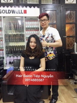 Xoăn sóng nước xoăn sóng lơi, học nghề tóc. - Tiệp Nguyễn Hair Salon