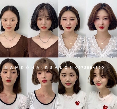 Uốn Cụp Phồng Tóc Ngắn Địa Chỉ Uốn Nhuộm Uy Tín Giá Rẻ Hoài Đức - Nam Đỗ Hair Salon
