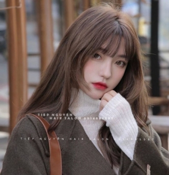 Xoăn sóng lơi mặt vuông cho nữ cá tính, học nghề tóc. - Tiệp Nguyễn Hair Salon