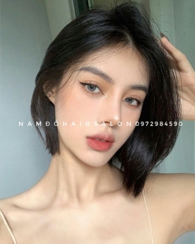 Uốn Cụp Phồng Tóc Ngắn Địa Chỉ Làm Đẹp Uy Tín Giá Rẻ Hoài Đức - Nam Đỗ Hair Salon