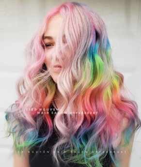 Tóc layer xoăn sóng nhẹ nhàng siêu sang, học nghề tóc. - Tiệp Nguyễn Hair Salon