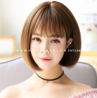 Uốn Cụp Tóc Ngắn Địa Chỉ Salon Làm Đẹp Giá Rẻ Hoài Đức - Nam Đỗ Hair Salon