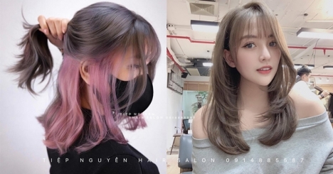 Tóc layer nhẹ nhàng style cá tính dịu dàng, học nghề tóc. - Tiệp Nguyễn Hair Salon