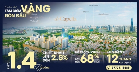 Căn hộ ở ngay chỉ từ 1,4 tỷ - view landmark tầm nhìn triệu đô đẳng cấp