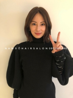 Làm Cụp Phồng Tóc Lỡ Địa Chỉ Uốn Nhuộm Đẹp Giá Rẻ Hoài Đức - Nam Đỗ Hair Salon