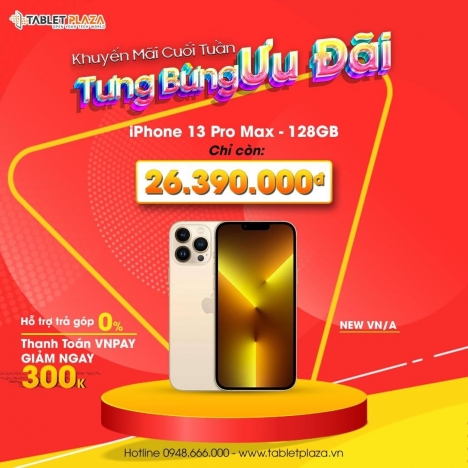 Iphone 13 Pro Max 128Gb ưu đãi cực đã tại Tablet Plaza