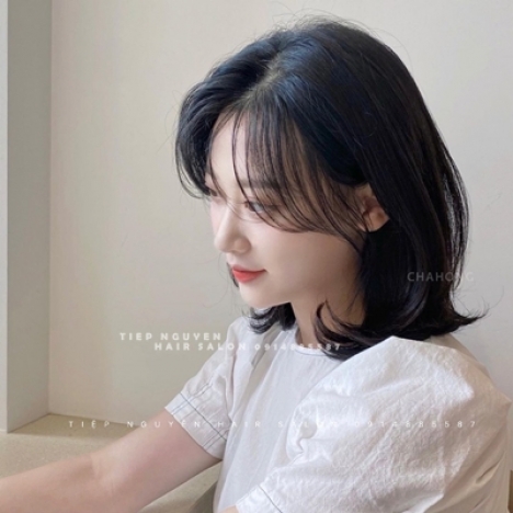 Xoăn sóng lơi, nhẹ nhàng nữ tính - Tiệp Nguyễn