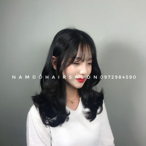 Làm Cụp Phồng Tóc Lỡ Địa Chỉ Cắt Uốn Uy Tín Giá Rẻ Hoài Đức - Nam Đỗ Hair Salon