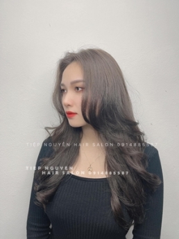 Tóc layer nhẹ nhàng ngang vai, tóc layer - Tiệp Nguyễn