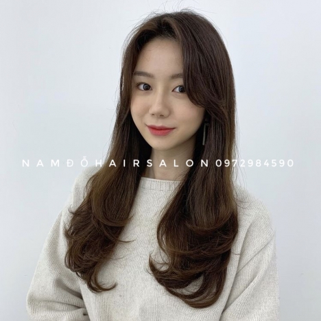 Làm Xoăn Cụp Tóc Dài Đại Chỉ Uy Tín Giá Rẻ Hoài Đức - Nam Đỗ Hair Salon