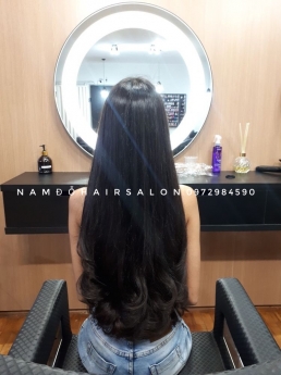 Làm Xoăn Cụp Tóc Dài Địa Chỉ Salon Làm Đẹp Uy Tín Giá Rẻ Hoài Đức - Nam Đỗ Hair Salon