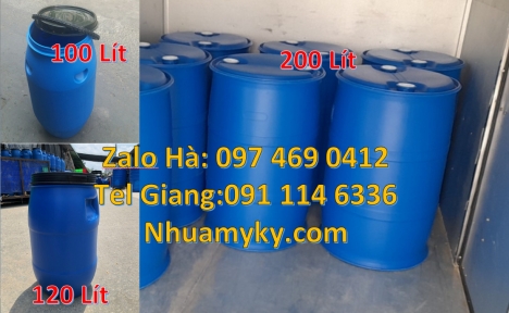Thùng Phuy 30 Lít, Thùng Phuy 50 Lít Thùng phi 220l nắp hở, Thùng phi Phuy nhựa 120 lít, Phuy nhựa 1