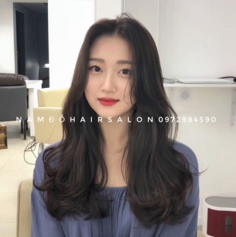 Làm Xoăn Cụp Tóc Dài Đại Chỉ Uy Tín Giá Rẻ Hoài Đức - Nam Đỗ Hair Salon