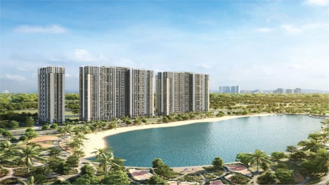 BÁN GẤP  CĂN 3N MASTERISE TẦNG BỂ BƠI 4 MÙA CAO NHẤT VIEW HỒ TRUNG TÂM VINHOMES SMART CITY