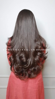 Làm Xoăn Cụp Tóc Dài Salon  Làm Đẹp Giá Rẻ Hoài Đức - Nam Đỗ Hair Salon