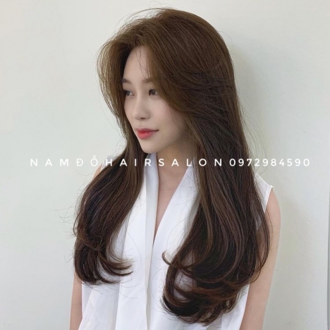 Làm Cụp Tóc Dài Salon Làm Tóc Uốn Đẹp Uy Tín Giá Rẻ Hoài Đức - Nam Đỗ Hair Salon