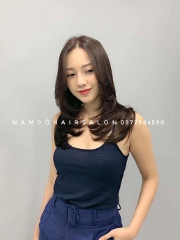 Làm Xoăn Cụp Tóc Dài Làm Tóc Đẹp Giá Rẻ Hoài Đức - Nam Đỗ Hair Salon