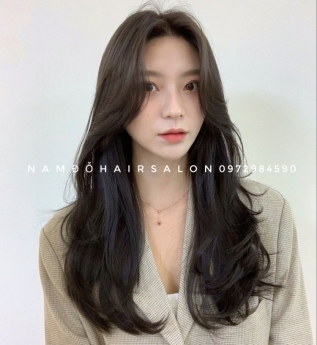 Làm Xoăn Cụp Tóc Dài Salon Uốn Nhuộm Uy Tín Giá Rẻ Hoài Đức - Nam Đỗ Hair Salon