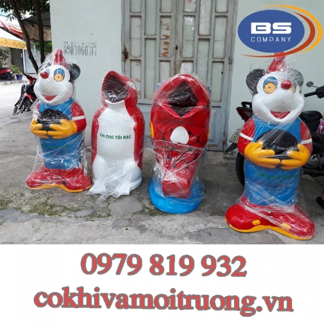 Thùng Rác Công Cộng Hình Thú