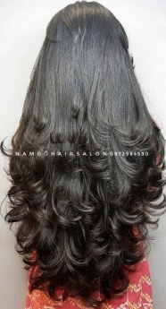 Làm Xoăn Cụp Tóc Dài Salon Làm Đẹp Uy Tín Giá Rẻ Hoài Đức - Nam Đỗ Hair Salon