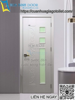 Cửa Nhựa ABS Tại Quận 9 - Cửa Nhựa Giả Gỗ Toilet