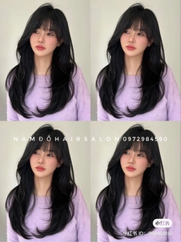 Làm Xoăn Cụp Tóc Dài Địa Chỉ Uốn Nhuộm Uy Tín Giá Rẻ Hoài Đức - Nam Đỗ Hair Salon