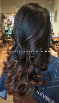 Làm Xoăn Tóc Dài Địa Chỉ Salon Làm Đẹp Uy Tín Giá Rẻ Hoài Đức - Nam Đỗ Hair Salon