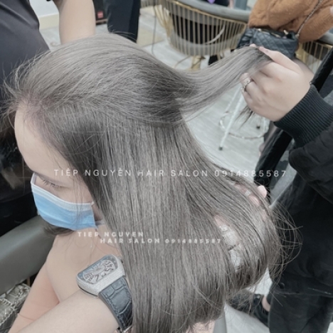 Tóc layer nhẹ nhàng, tóc xoăn layer - Tiệp Nguyễn