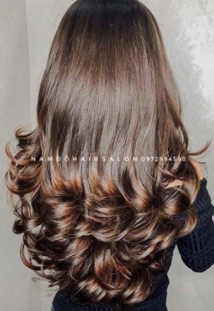 Làm Xoăn Tóc Dài Địa Chỉ Salon Làm Đẹp Uy Tín Giá Rẻ Hoài Đức - Nam Đỗ Hair Salon