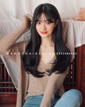 Làm Xoăn Tóc Dài  Địa Chỉ Cắt Uốn Đẹp Giá Rẻ Hoài Đức - Nam Đỗ Hair Salon