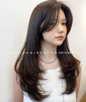 Làm Xoăn Cụp Tóc Dài Salon Làm Tóc Uốn Uy Tín Giá Rẻ Hoài Đức - Nam Đỗ Hair Salon