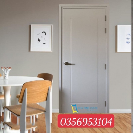 Cửa nhựa gỗ phòng ngủ Composite tại Tân Phú