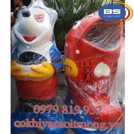 Thùng Rác Công Cộng Hình Thú