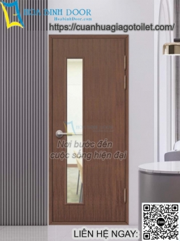 Cửa Nhựa ABS Tại Quận 9 - Cửa Nhựa Giả Gỗ Toilet