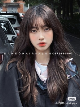 Làm Xoăn Cụp Tóc Dài Salon Làm Tóc Uốn Uy Tín Giá Rẻ Hoài Đức - Nam Đỗ Hair Salon