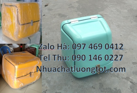 Thùng giao cafe, Thùng shipper, Thùng giao bánh bao, Túi giữ nhiệt giao hàng, Thùng chở hàng xe máy